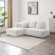ACME Furniture Manya 2-Piece Ivory Sectional Sofa-1
