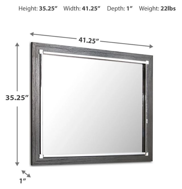 Signature Design by Ashley® Lodanna Gray Bedroom Mirror-2