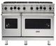 Viking® 5 Series 48” Valentine Pro Style Liquid Propane Gas Range-1