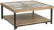 Signature Design by Ashley® Montia Brown Cocktail Table with Black Base-0