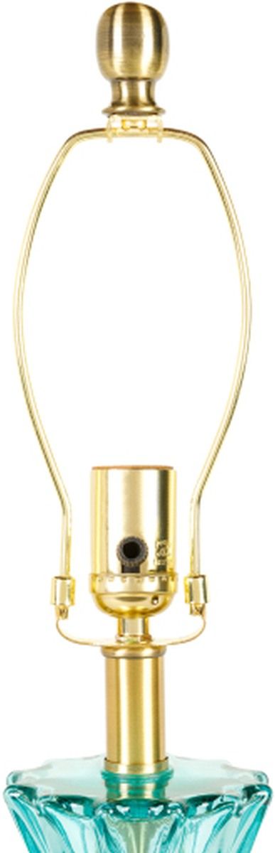 Surya Louisiana Aqua/White Lamp-3