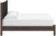 Signature Design by Ashley® Cadmori Black/Brown King Upholstered Panel Platform Bed-2