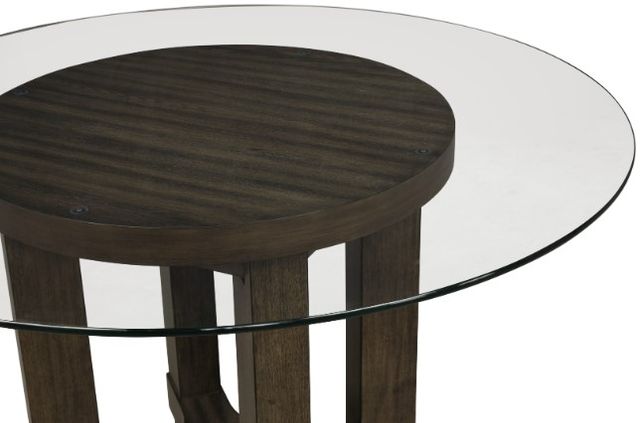 New Classic® Home Furnishings Cityspace Brown Round Dining Table-1