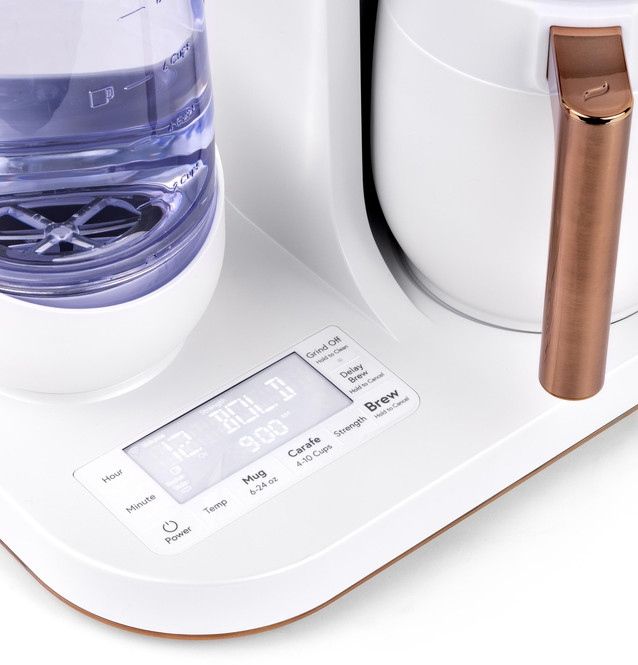 Café™ 15" Matte White Specialty Countertop Coffee Maker-2