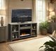Legends Home Joshua Creek Barnwood 62" Fireplace Console-1