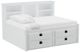 Elements International Cali Kids White Full Wall Bed-0