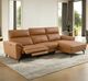 Furniture of America® Theola Brown Clay Power Reclining Sectional with Right Chaise-1