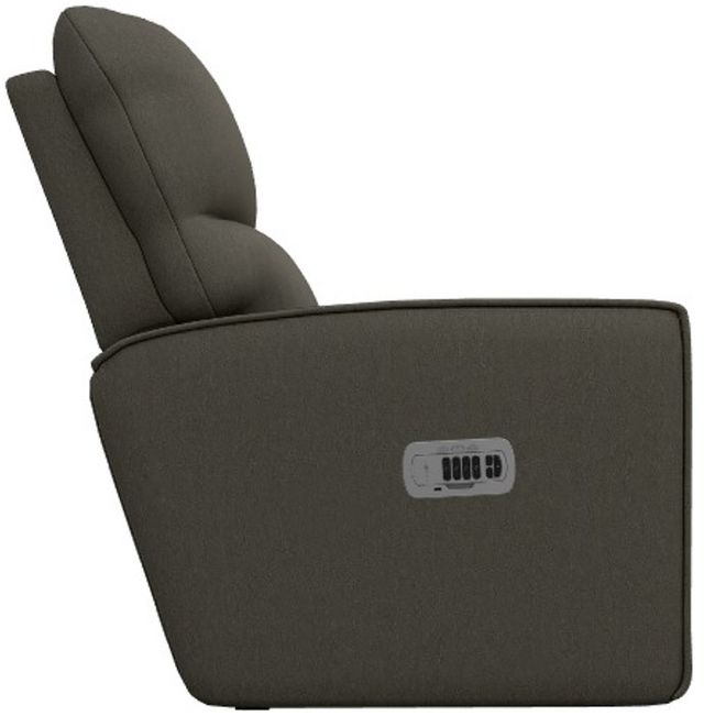 La-Z-Boy® Maddox Smoke Power Wall Recliner with Headrest and Lumbar-3