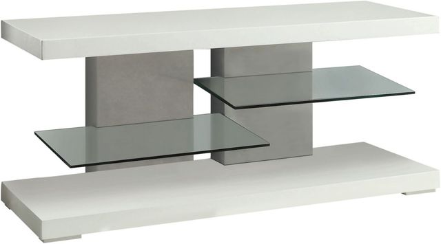 Coaster® 2-Shelf TV Console-0