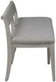 Liberty Furniture Farmhouse Reimagined Antique White/Khaki Upholstered Bench-3