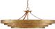 Currey & Company Belle Gold Leaf Chandelier-0