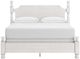 Signature Design by Ashley® Chadworth Antique White California King Poster Bed-2