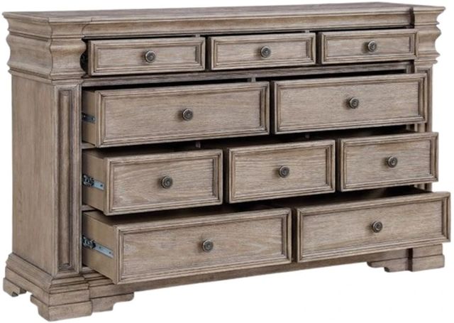 Signature Design by Ashley® Blairhurst Light Grayish Brown Dresser-4