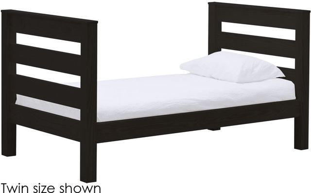 Crate Designs™ Furniture TimberFrame Espresso Queen Lower Bunk Bed-0
