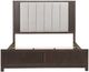 Liberty Furniture Modern Edge Caffe/Gray King Panel Bed-2
