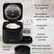 KitchenAid® Black Matte Grain and Rice Cooker -5