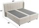 ACME Furniture Adonia Beige Queen Panel Storage Bed-2