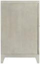 Bernhardt Cornelia Glazed Stainless Steel/Nebbia Entertainment Credenza-2