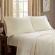 Olliix by Peak Performance Ivory Twin 3M Scotchgard Micro Fleece Sheet Set-2