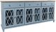 Jofran Inc. Aurora Hills Brushed Blue 6-Door Accent Chest-0