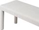 Moe's Home Collection Place Light Grey Dining Bench-4
