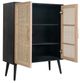 A & B Home Beige/Black Cabinet-2