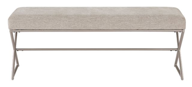 Homelegance® Wexley Champagne/Taupe Bench-1