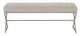 Homelegance® Wexley Champagne/Taupe Bench-1