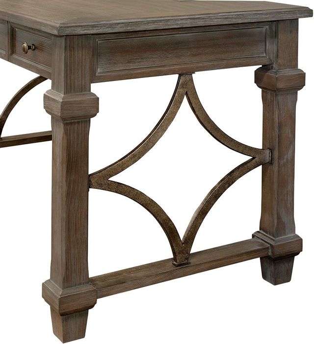 Martin Furniture Carson Weathered Dove Writing Desk-2