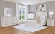 Elements International Avalanche Antique White Queen Storage Panel Bed-1