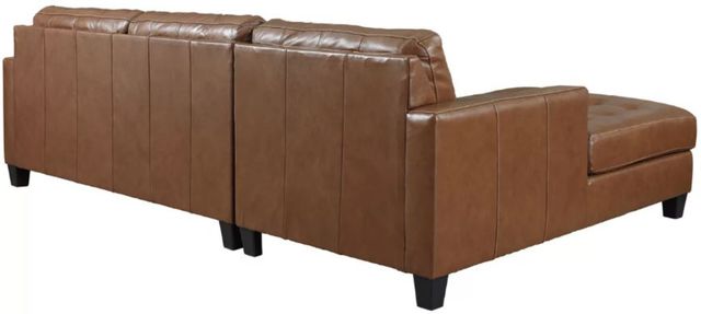 Signature Design by Ashley® Baskove 2-Piece Auburn Left-Arm Facing Sectional and Chaise-1