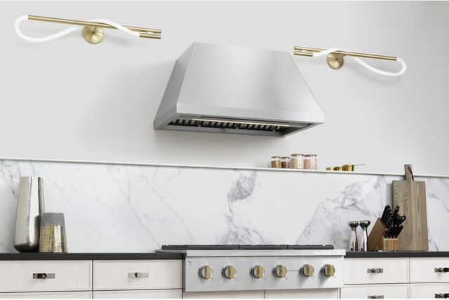 Monogram® 36" Stainless Steel Wall Mounted Range Hood-1