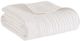Olliix by Madison Park White Tuscany Oversized Quilted Throw with Scalloped Edges-1