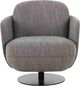 TOV Furniture Solange Gray Swivel Accent Chair-3