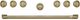 Café™ 36" Brushed Brass Pro Range Handle and Knob Kit-0