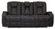 Furniture of America® Amirah Dark Gray Power Reclining Sofa-0