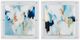 Crestview Collection Color Waves 1 2-Piece Wall Art Set-0