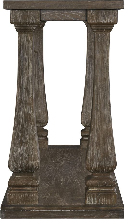 Signature Design by Ashley® Johnelle Weathered Gray Sofa Table-2