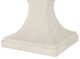 Century® Outdoor Dining White Concrete Dining Table with Fluted Base-1
