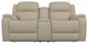 La-Z-Boy® Dorian Sand Reclining Loveseat with Console-1