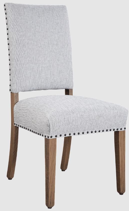 Urban Collections by Yutzy Woodworking Naples Retreat White Oak/Yolo-Grey LaRose Side Dining Chair-0