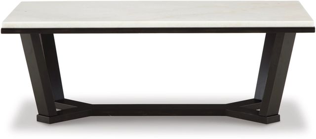 Table basse de Signature Design by Ashley® Fostead  - Blanc/Espresso-1