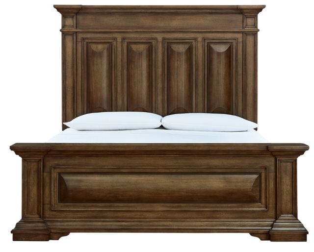 Signature Design by Ashley® Channley Brown King Panel Bed-2
