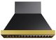 Kucht Professional 48" Titanium Stainless Steel Wall Mounted Range Hood with Gold Accents-1