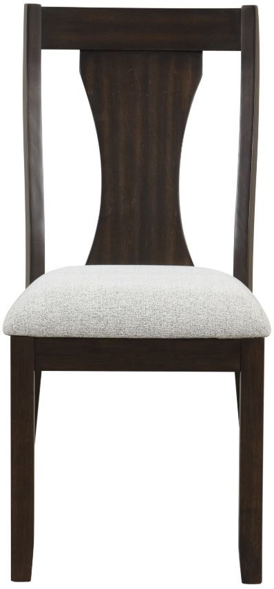 New Classic® Home Furnishings Chestnut Ridge Beige/Brown Dining Side Chair-2