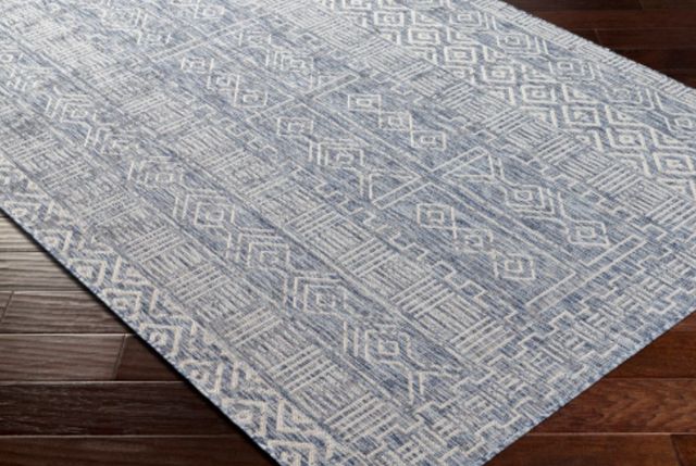 Surya Eagean Navy/Taupe 4'x6' Area Rug-2