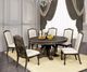 Furniture of America® Arcadia 7-Piece Ivory/Natural Dining Table Set-0