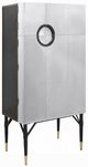 ACME Furniture Yoela Aluminum Wine Cabinet-0