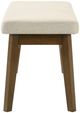 Crown Mark Rolstan Beige/Brown Dining Bench-3