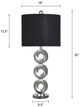 Stylecraft Infinate Silver Table Lamp-2